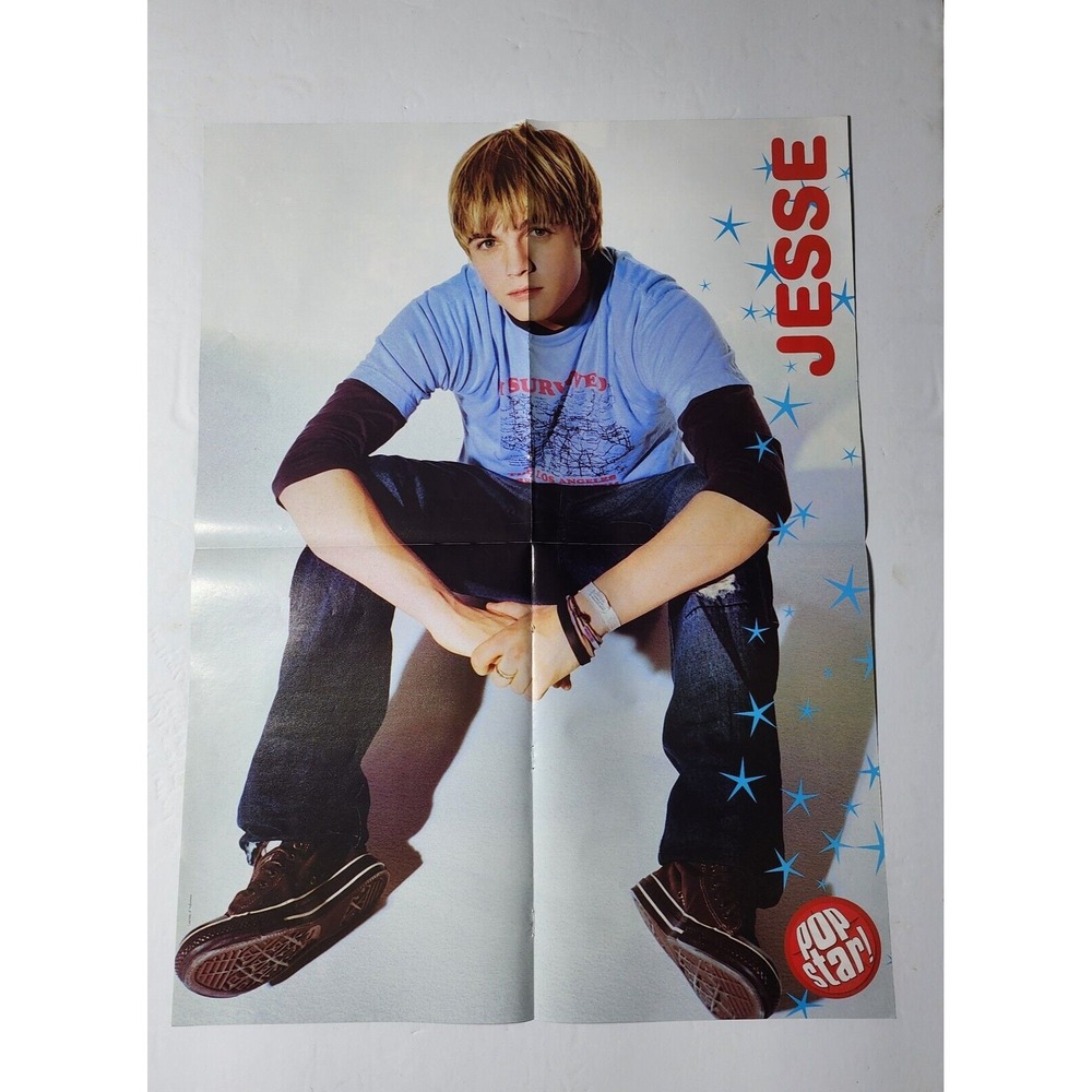 Jesse McCartney Simple Plan Vintage Double Sided Poster Clipping 20x16 Popstar